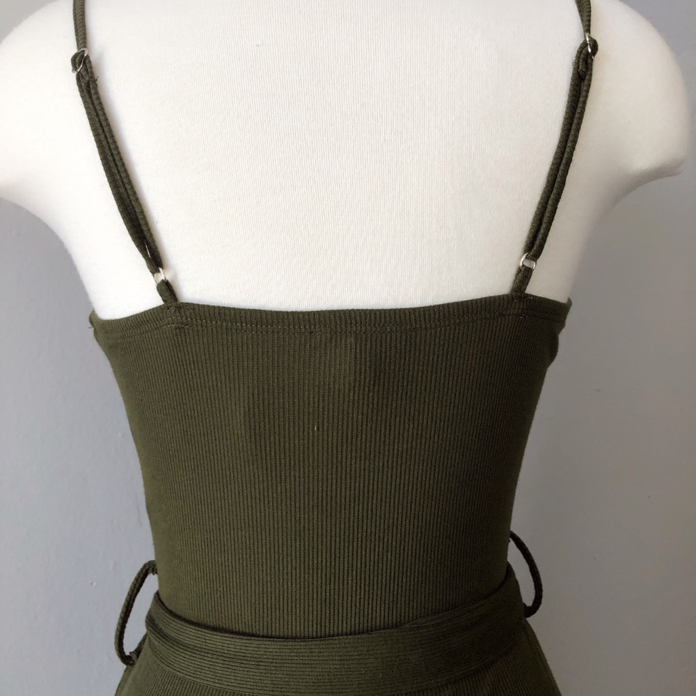 Moss Green Jumpsuit - Picture 4 of 4